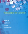Cover: Mathematics for Economics: International Student Edition - MIT Press