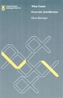 Cover: What Counts - MIT Press