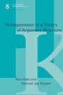 Cover: Prolegomenon to a Theory of Argument Structure - MIT Press