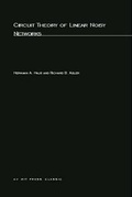 Cover: Circuit Theory of Linear Noisy Networks - MIT Press
