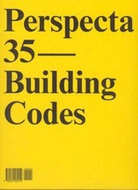 Enlarge image Cover: Perspecta 35 "Building Codes" - MIT Press
