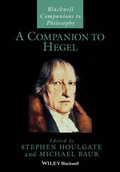 Cover: A Companion to Hegel - Wiley-Blackwell