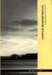Enlarge image Cover: Complex Demonstratives - Bradford Books