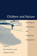 Cover: Children and Nature - MIT Press