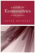 Cover: A Guide to Econometrics - MIT Press