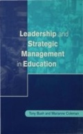 Cover: Leadership and Strategic Management in Education - SAGE Publications Ltd