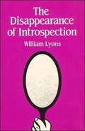 Cover: The Disappearance of Introspection - MIT Press