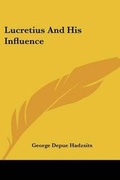 Cover: Lucretius And His Influence - Kessinger Publishing