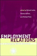 Cover: Employment Relations in a Changing World Economy - MIT Press