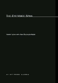 Enlarge image Cover: The Eye-Voice Span - MIT Press