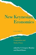 Cover: New Keynesian Economics: Volume 1 - MIT Press