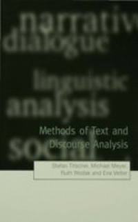 Enlarge image Cover: Methods of Text and Discourse Analysis - SAGE Publications Ltd