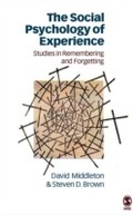 Cover: The Social Psychology of Experience - SAGE Publications Ltd