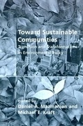 Cover: Toward Sustainable Communities - MIT Press