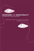 Cover: Intentions and Intentionality - Bradford Books