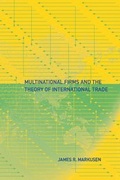 Cover: Multinational Firms and the Theory of International Trade - MIT Press
