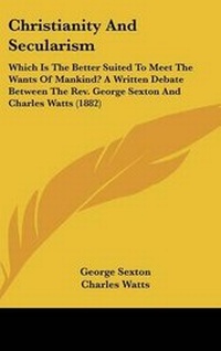 Enlarge image Cover: Christianity and Secularism - Kessinger Publishing