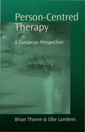Cover: Person-Centred Therapy - SAGE Publications Ltd