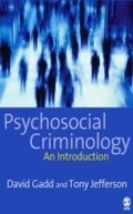 Cover: Psychosocial Criminology - SAGE Publications Ltd