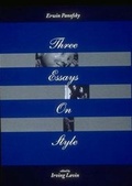 Cover: Three Essays on Style - MIT Press