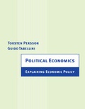 Cover: Political Economics - MIT Press