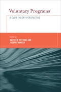 Cover: Voluntary Programs - MIT Press