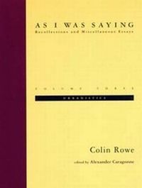 Enlarge image Cover: As I Was Saying: Volume 3 - MIT Press
