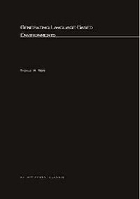 Enlarge image Cover: Generating Language-Based Environments - MIT Press