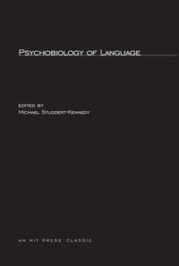 Abbildung von: Psychobiology of Language - MIT Press