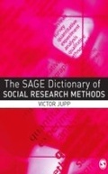 Cover: The SAGE Dictionary of Social Research Methods - SAGE Publications Ltd