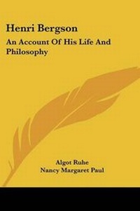 Enlarge image Cover: Henri Bergson - Kessinger Publishing