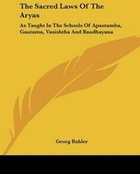 Abbildung von: The Sacred Laws Of The Aryas - Kessinger Publishing