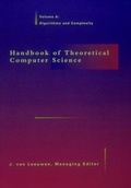 Cover: Handbook of Theoretical Computer Science - 2 Vol Set - MIT Press