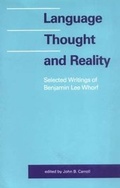 Cover: Language, Thought, and Reality - MIT Press
