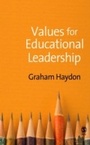 Cover: Values for Educational Leadership - SAGE Publications Ltd