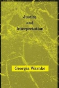 Cover: Justice & Interpretation - MIT Press