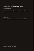 Cover: Entropy, Information, and Evolution - MIT Press