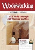 Cover: Popular Woodworking Magazine, 1995-1999 - Betterway Books