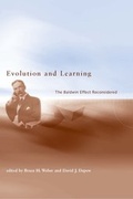 Cover: Evolution and Learning - Bradford Books