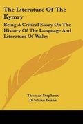 Cover: The Literature Of The Kymry - Kessinger Publishing