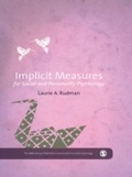 Cover: Implicit Measures for Social and Personality Psychology - SAGE Publications Ltd