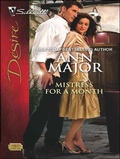 Cover: Mistress for a Month - Silhouette Desire