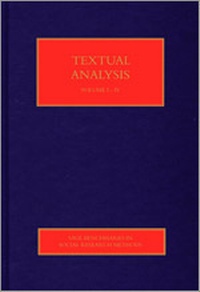 Enlarge image Cover: Textual Analysis - SAGE Publications Ltd