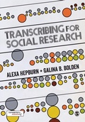 Cover: Transcribing for Social Research - SAGE Publications Ltd