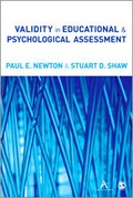 Cover: Validity in Educational and Psychological Assessment - SAGE Publications Ltd