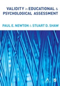 Cover: Validity in Educational and Psychological Assessment - SAGE Publications Ltd