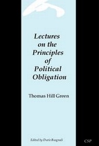 Enlarge image Cover: Lectures on the Principles of Political Obligation - Cambridge Scholars Press