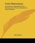 Cover: Color Dimensions - Kessinger Publishing