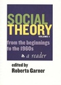 Cover: Social Theory: From the Beginnings to the 1960s v. 1 - University of Toronto Press