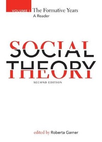 Enlarge image Cover: Social Theory, Volume I - University of Toronto Press